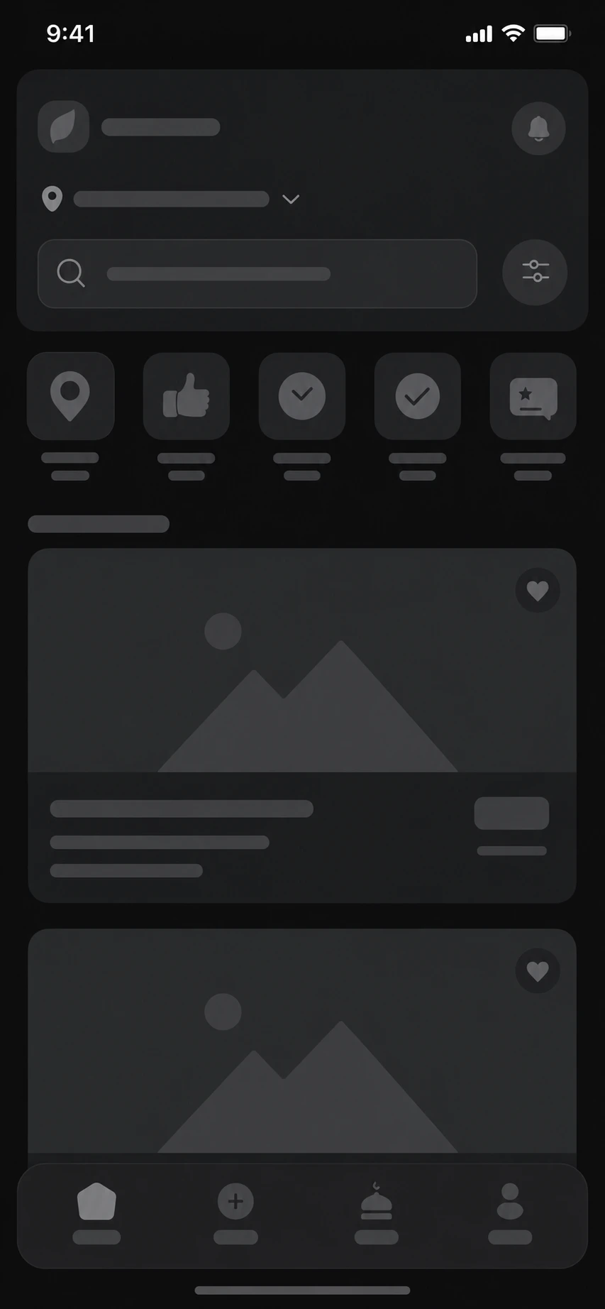 App Screen Mockup 1