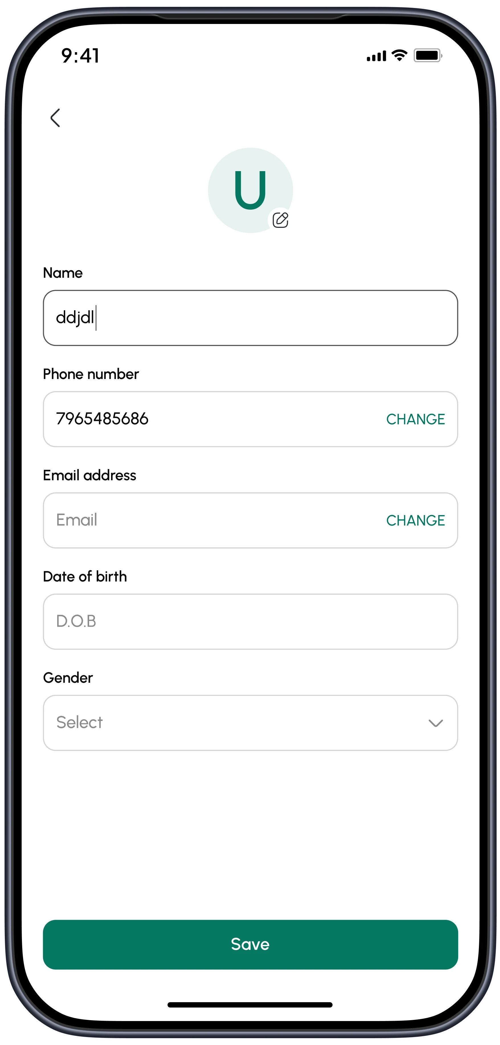 App Screen Left 9